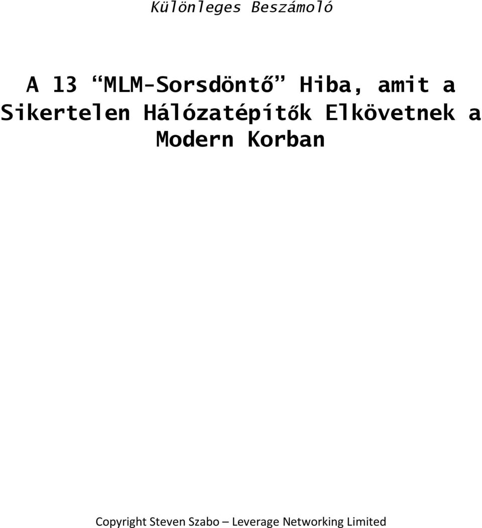 a Sikertelen
