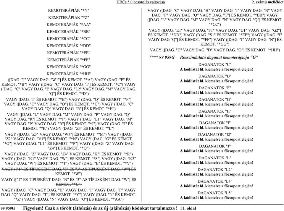 "*D") VAGY (DAG. "I" ÉS KEMOT. "*E") VAGY (DAG. "Q" ÉS KEMOT. "*F") VAGY ([DAG. "C" VAGY DAG. "O"] ÉS KEMOT. "*G") VAGY ([DAG. "C" VAGY DAG. "Q" VAGY DAG. "R"] ÉS KEMOT. "*H") VAGY ([DAG.