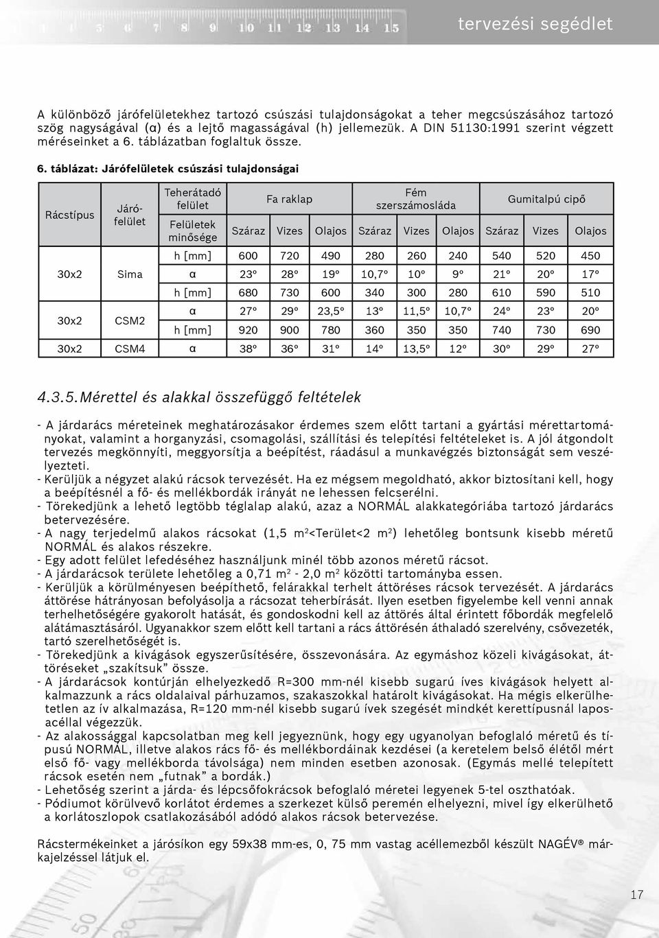 táblázatban foglaltuk össze. 6.