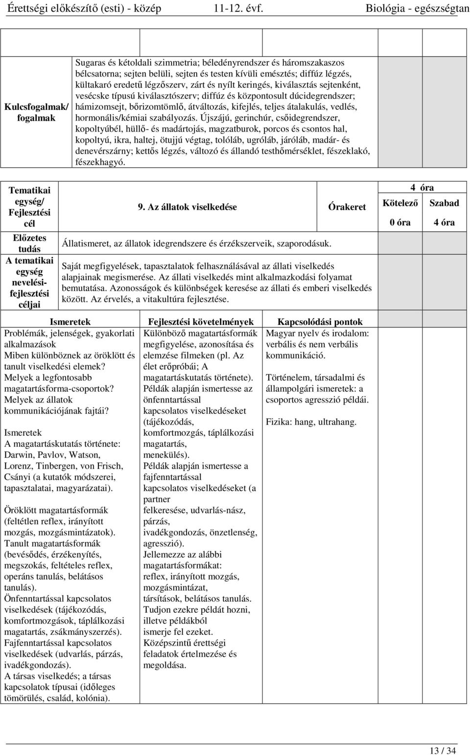 hormonális/kémiai szabályozás.