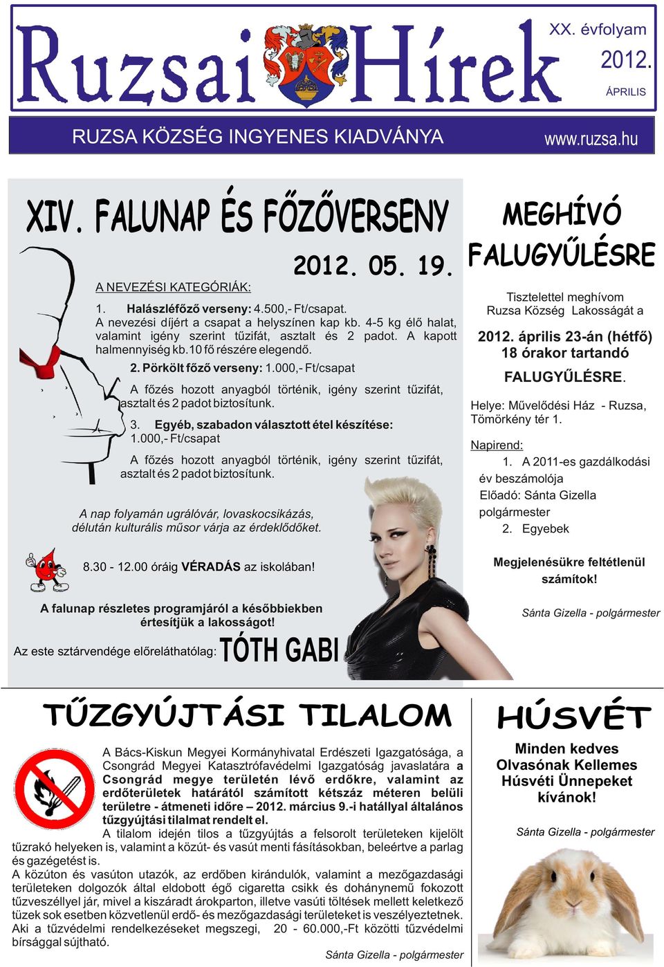 XIV. FALUNAP ÉS FŐZŐVERSENY - PDF Free Download