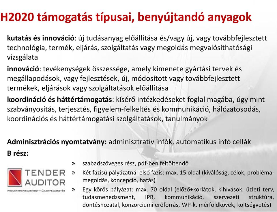 koordináció és : kísérő intézkedéseket foglal magába, úgy mint szabványosítás, terjesztés, figyelem-felkeltés és kommunikáció, hálózatosodás, koordinációs és i szolgáltatások, tanulmányok