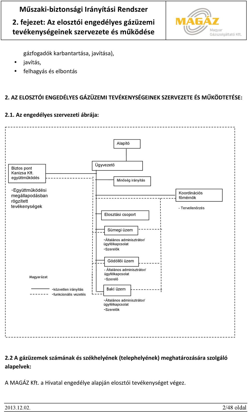 együttműködés Ügyvezető Minőség irányítás -Együttműködési megállapodásban rögzített tevékenységek Elosztási csoport Koordinációs főmérnök - Tervellenőrzés Sümegi üzem -Általános adminisztrátor/