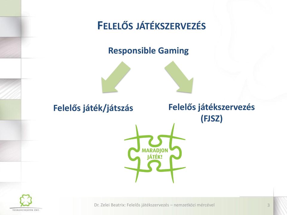 Felelős játék/játszás