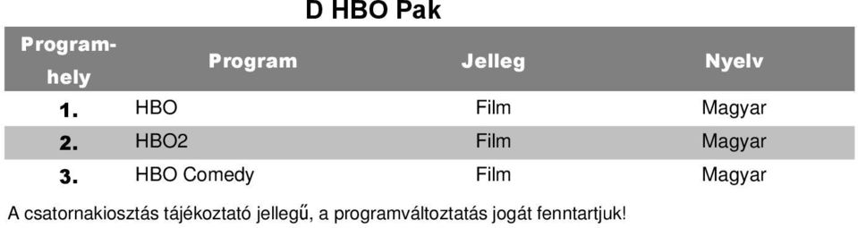 HBO2 Film 3.