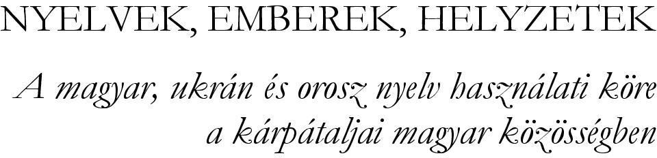 és orosz nyelv használati