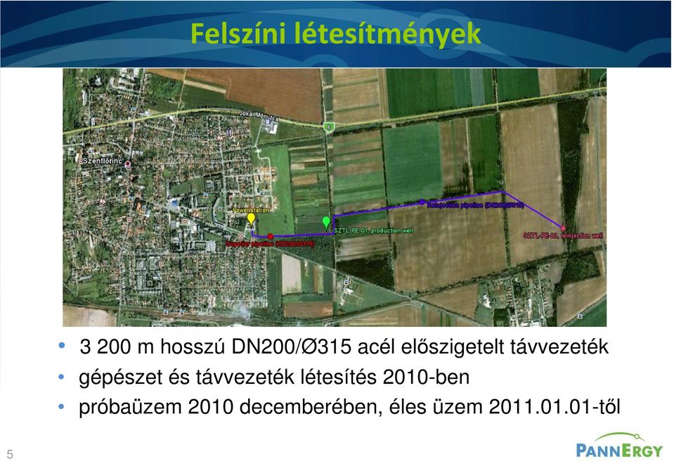 gépészet és távvezeték létesítés 2010-ben