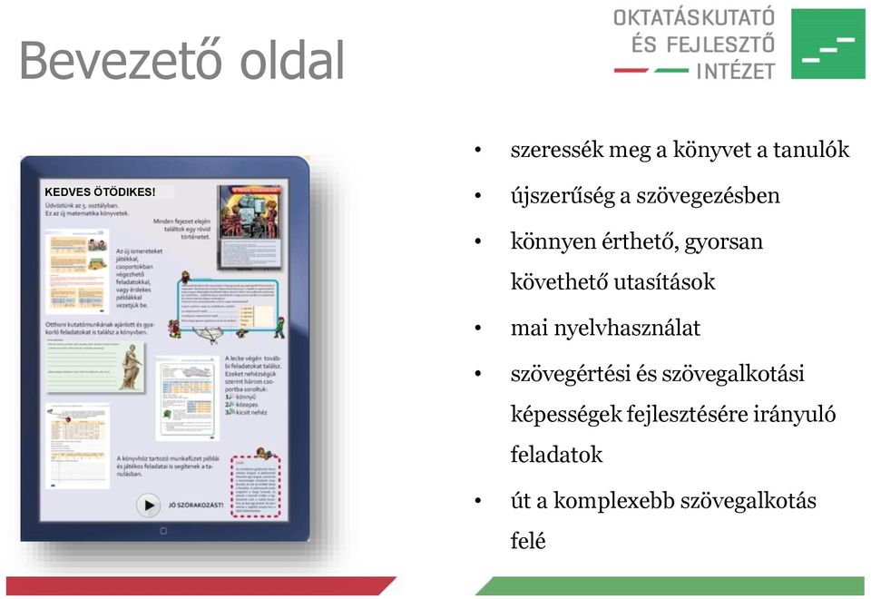utasítások mai nyelvhasználat szövegértési és szövegalkotási