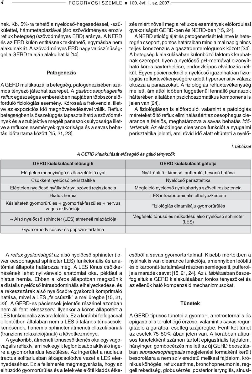 Patogenezis A GERD multikauzális betegség, patogenezisében számos tényező játszhat szerepet. A gastrooesophagealis reflux egészséges emberekben napjában többször előforduló fiziológiás esemény.