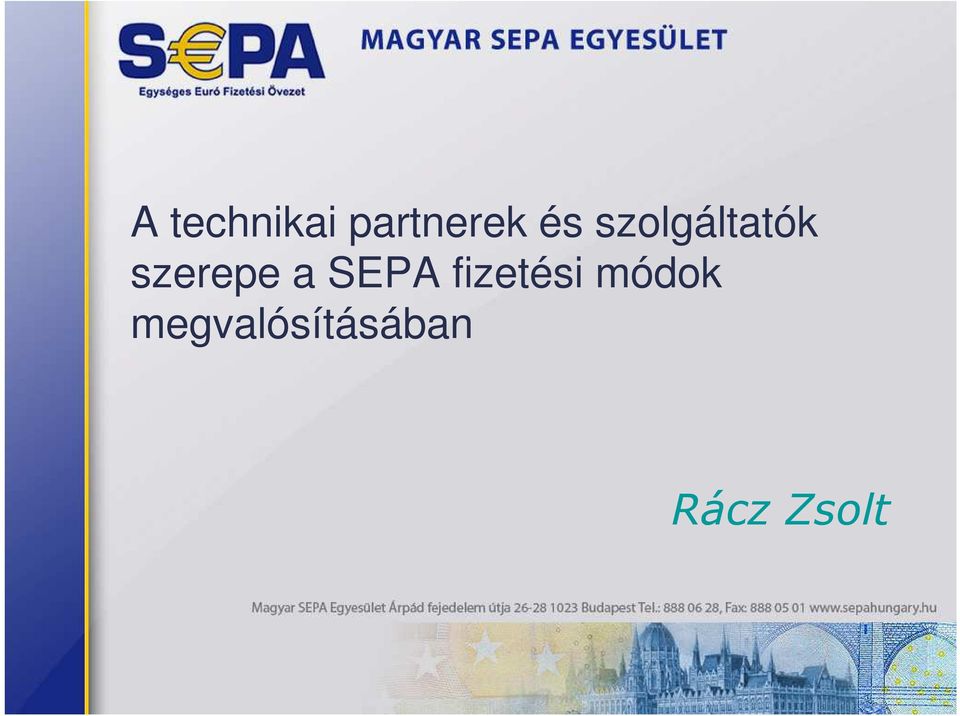a SEPA fizetési módok
