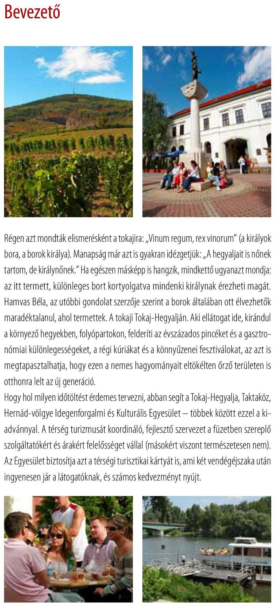 Hamvas Béla, az utóbbi gondolat szerzője szerint a borok általában ott élvezhetők maradéktalanul, ahol termettek. A tokaji Tokaj-Hegyalján.