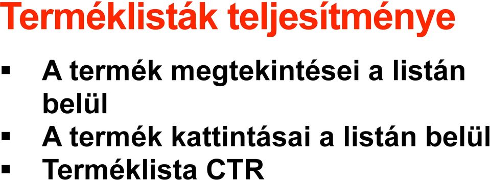 listán belül A termék