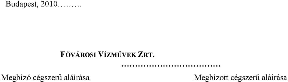 FŐVÁROSI VÍZMŰVEK ZRT.