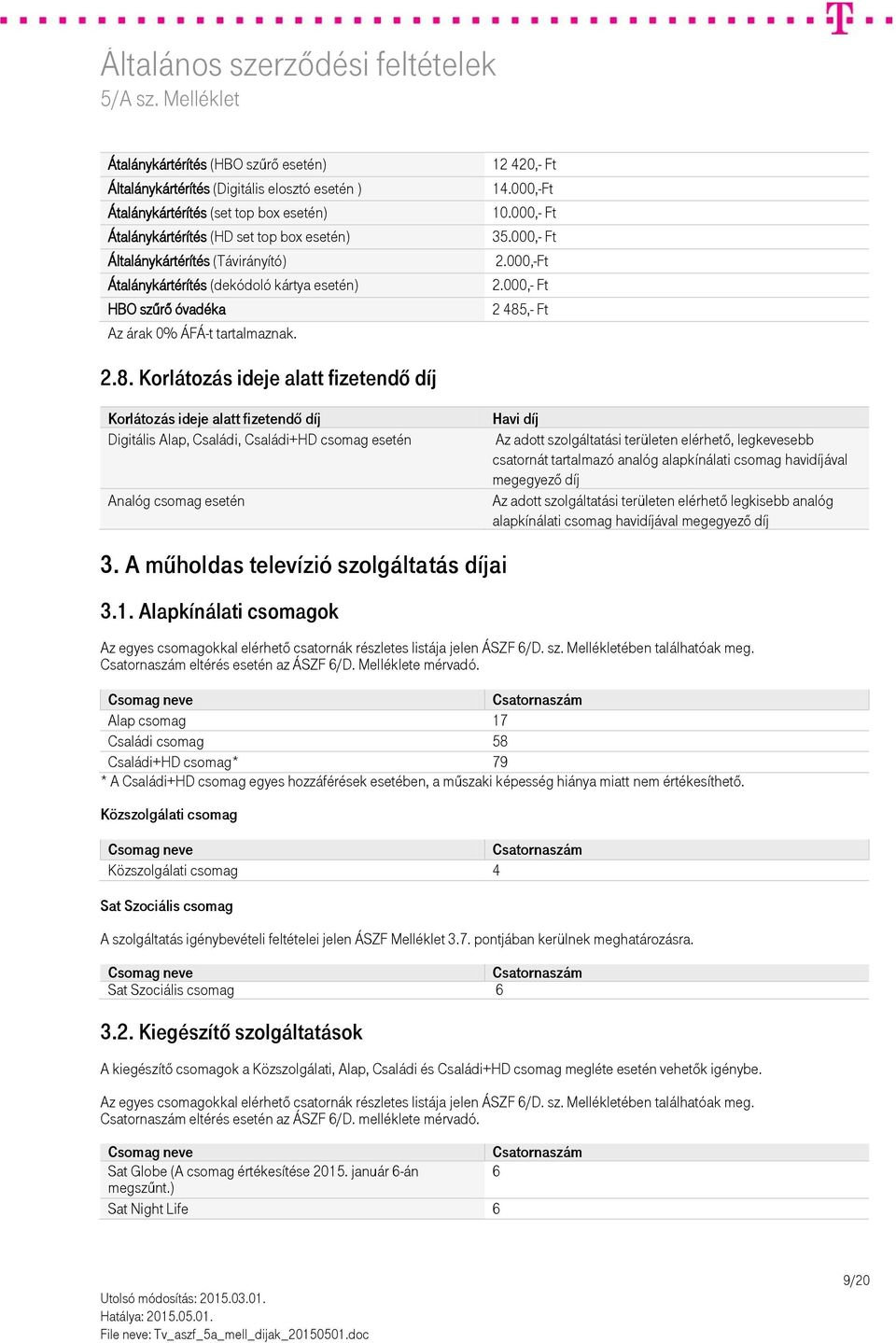 ,- Ft 2.8.