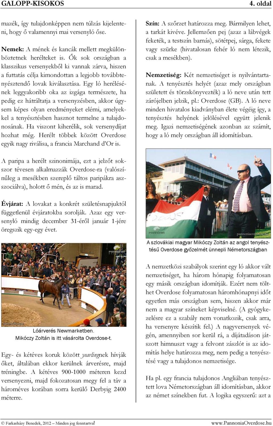 Egy ló herélésének leggyakoribb oka az izgága természete, ha pedig ez hátráltatja a versenyzésben, akkor úgysem képes olyan eredményeket elérni, amelyekkel a tenyésztésben hasznot termelne a