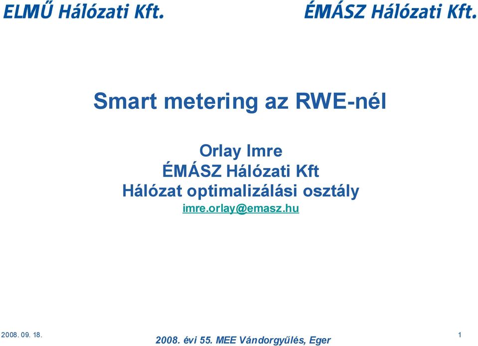 Kft Hálózat optimalizálási