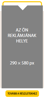 siofokportal.com Banner: Elhelyezkedés: honlap alján a hírek alatt Felbontás: 290 x 580 px Hirdetők száma: 1. helyen: 2 hirdető 2.