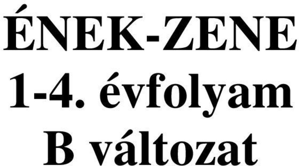 évfolyam