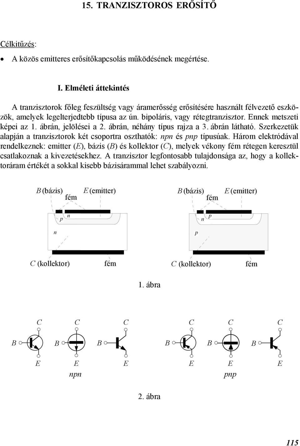 15. TRANZISZTOROS ERŐSÍTŐ - PDF Free Download