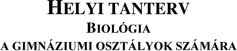 GIMNÁZIUMI