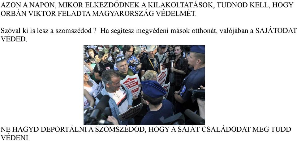 Szóval ki is lesz a szomszédod?