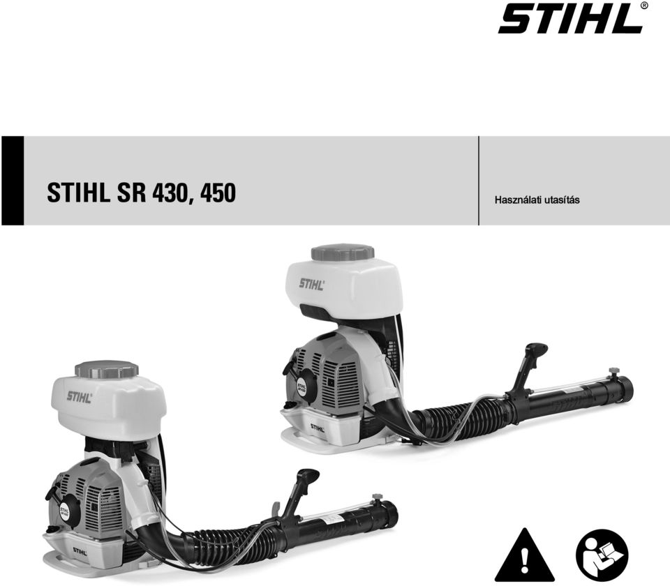 STIHL SR 430, 450. Használati utasítás - PDF Free Download