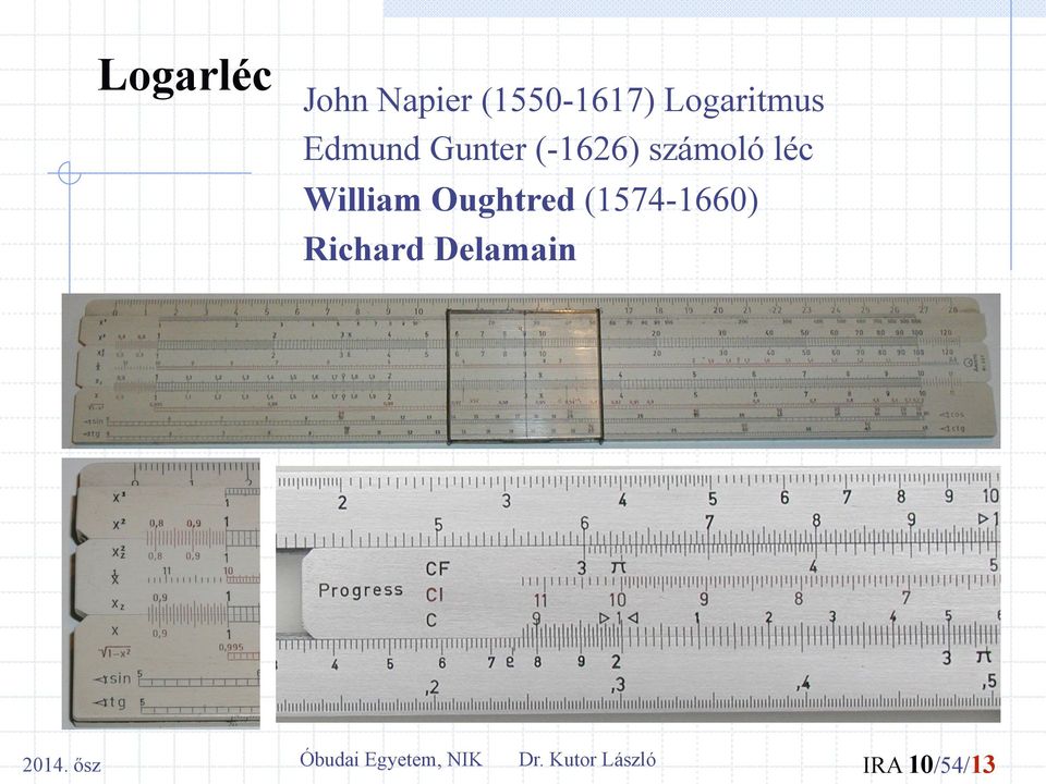Oughtred (1574-1660) Richard Delamain 2014.