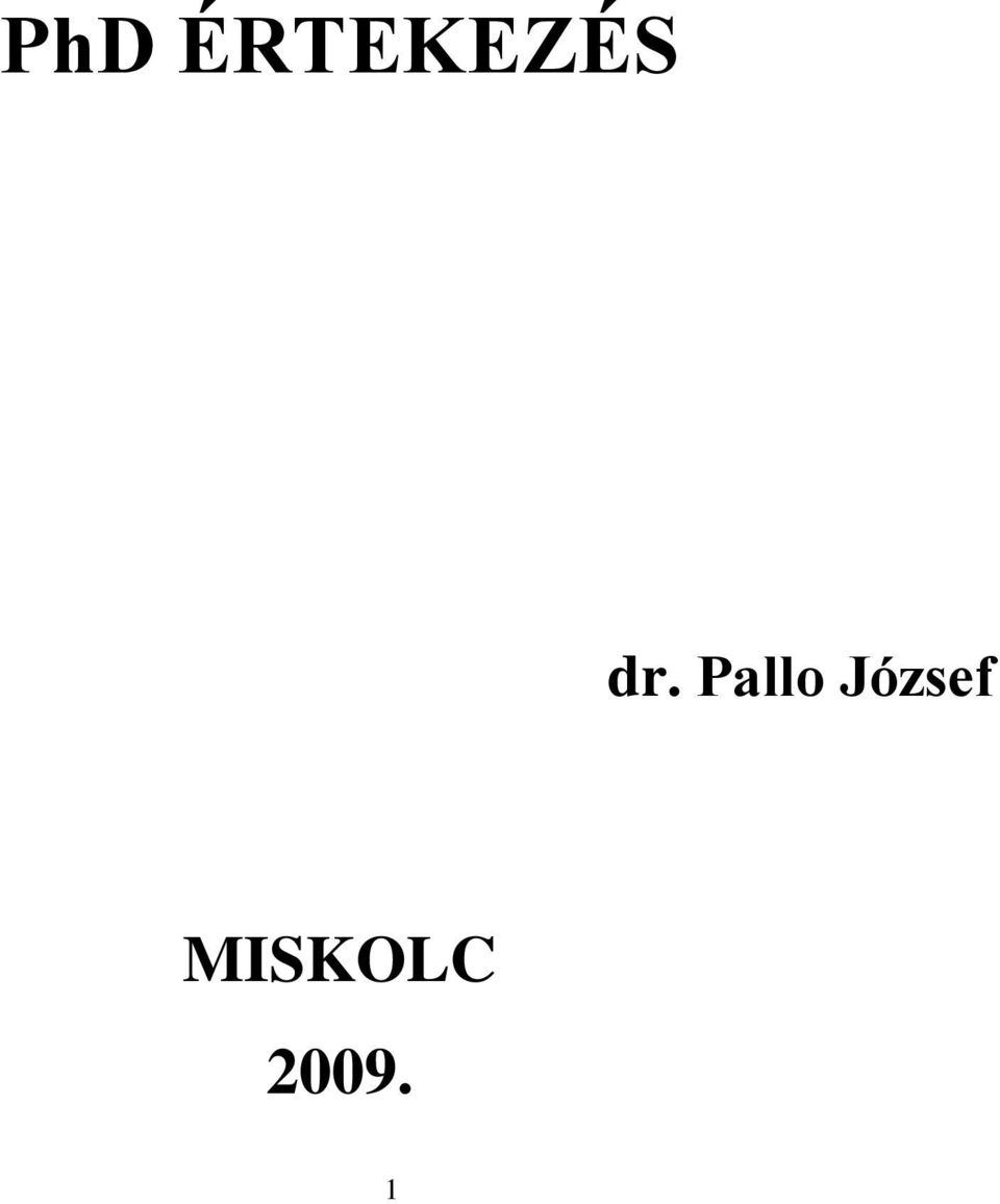 dr. Pallo