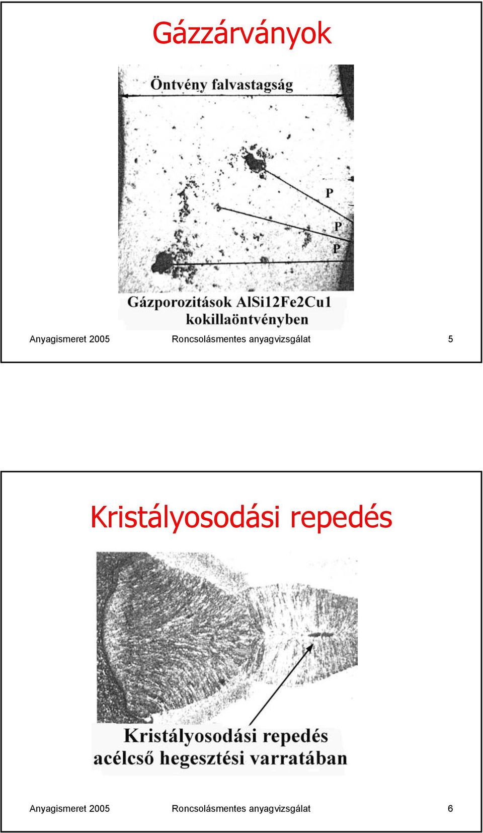 Kristályosodási repedés