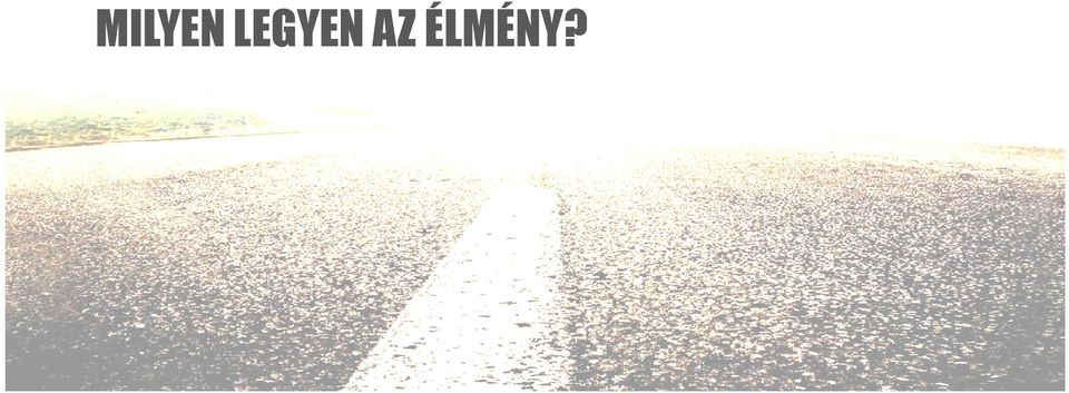 ÉLMÉNY?