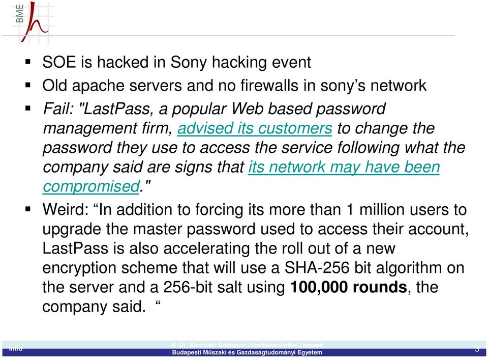 compromised.