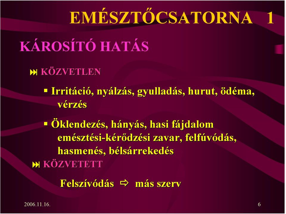 hányás, hasi fájdalom emésztési-kérődzési zavar,