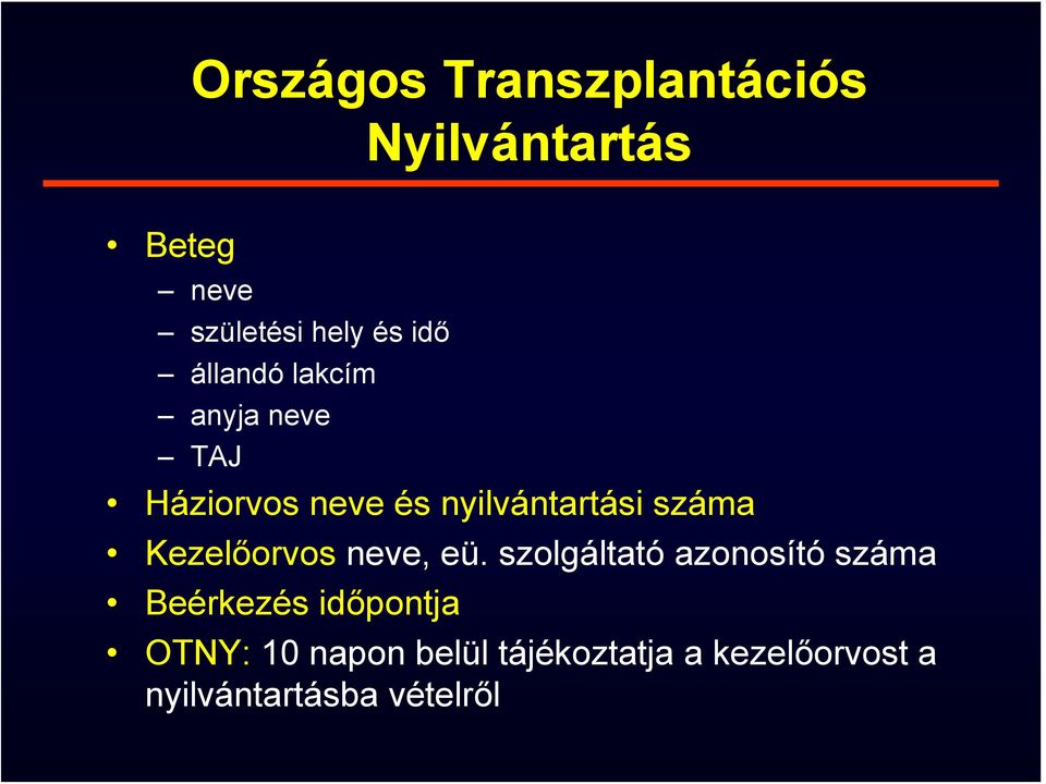 száma Kezelőorvos neve, eü.