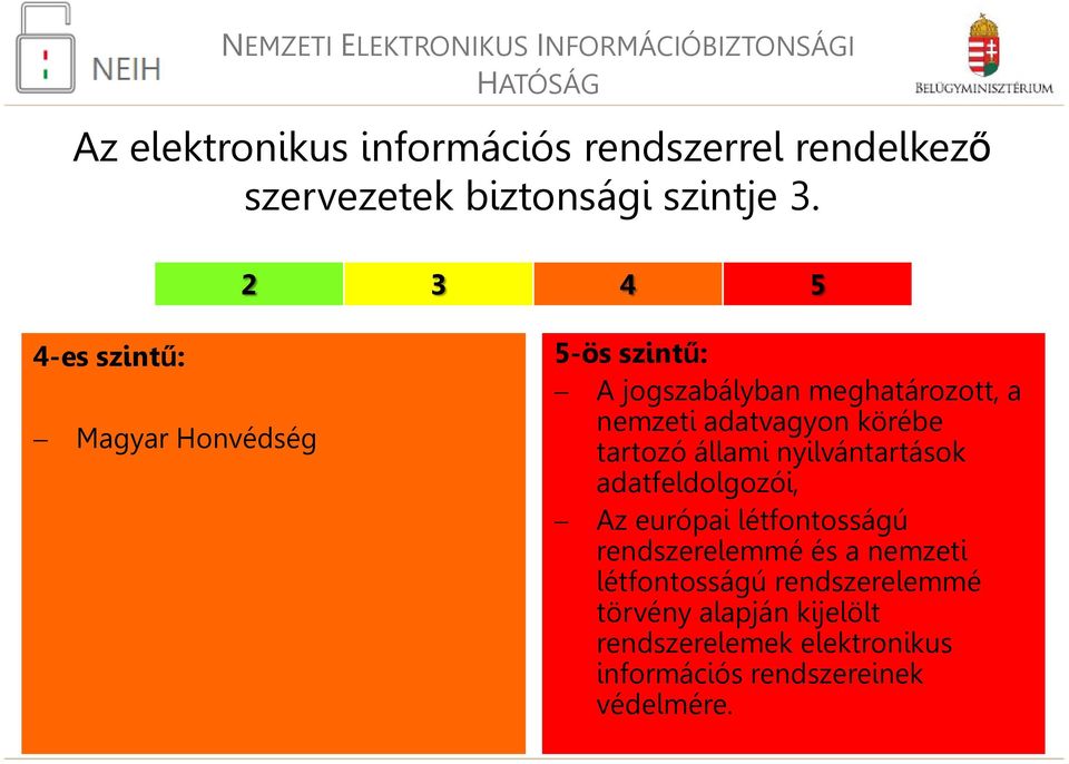 körébe tartozó állami nyilvántartások adatfeldolgozói, Az európai létfontosságú rendszerelemmé és a