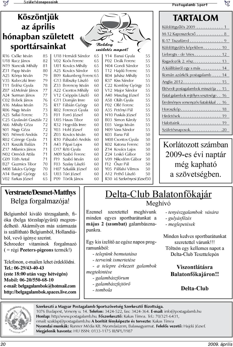 molnár János 77 A24 Surman János 77 C02 Bobek János 76 A16 Maksa István 75 R06 Nagy István 73 A25 Sallai Ferenc 73 C25 Gyulavári Gusztáv 72 A66 Mihály Géza 72 S01 Nagy Géza 72 S05 Németi András 72