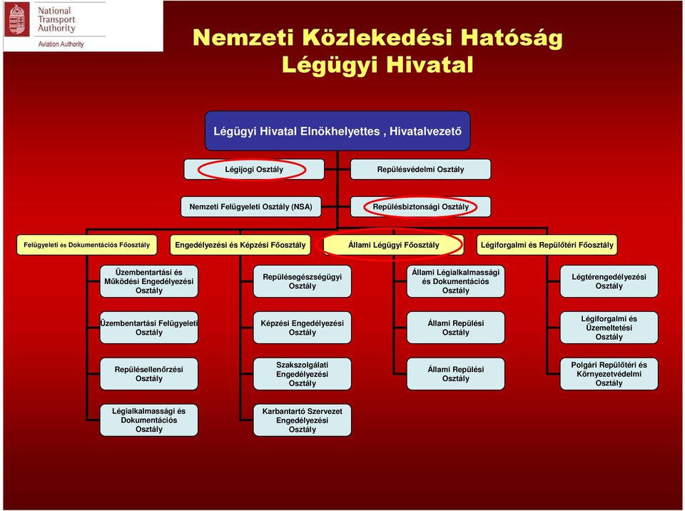 Repülésegészségügyi Állami Légialkalmassági és Dokumentációs Légtérengedélyezési Üzembentartási Felügyeleti Képzési Engedélyezési Állami Repülési Légiforgalmi és