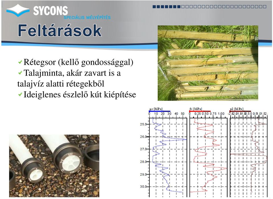 talajvíz alatti rétegekből