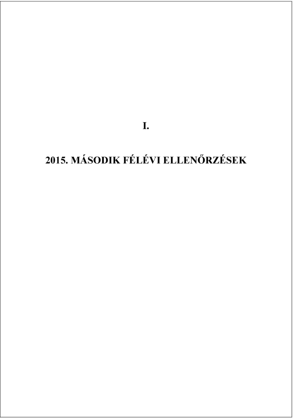 FÉLÉVI