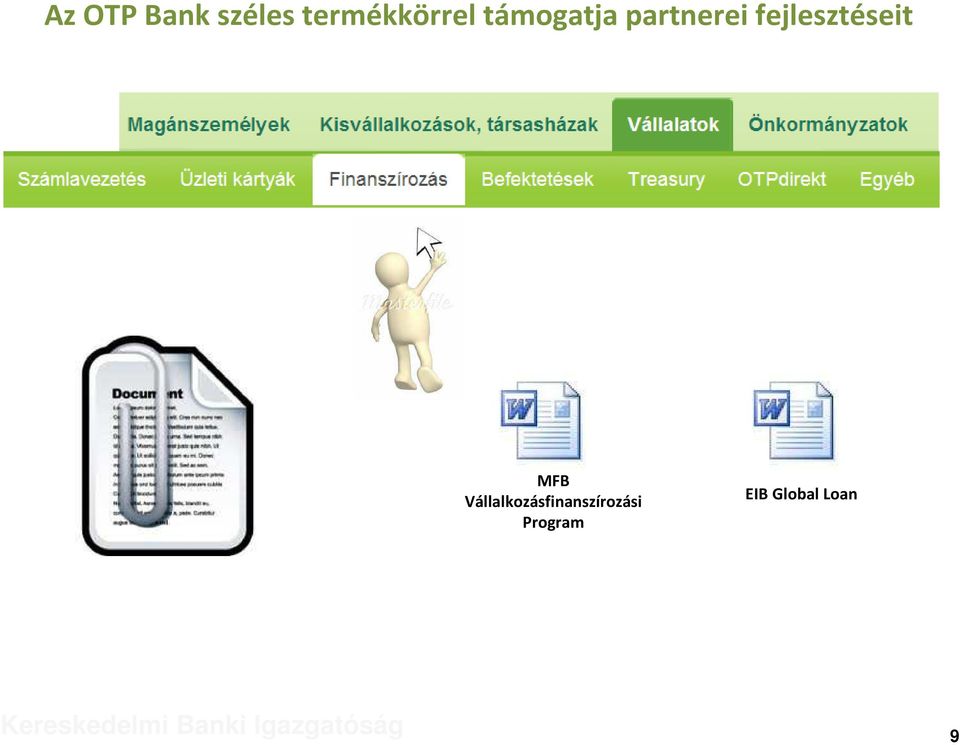 partnerei fejlesztéseit MFB