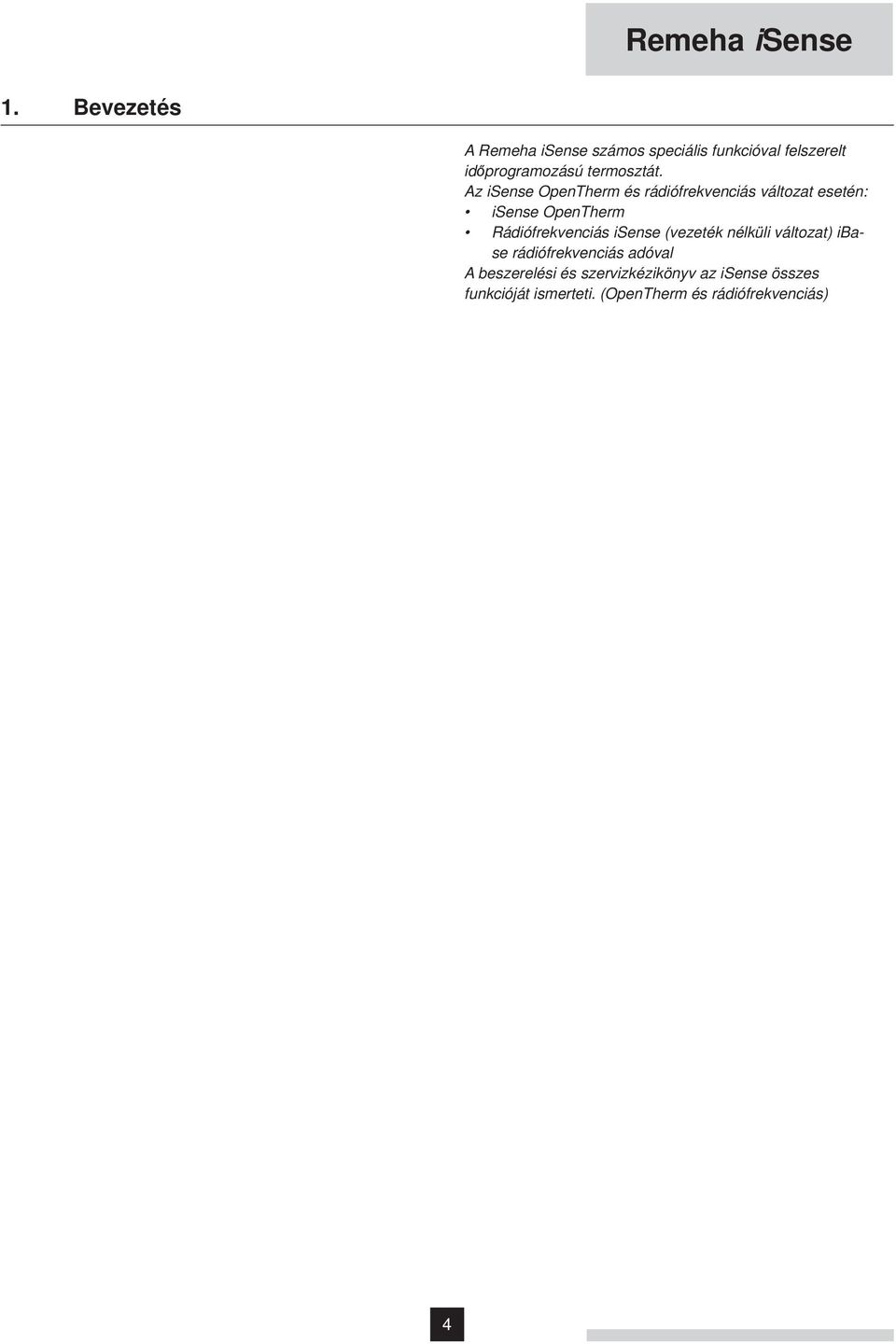 Beszerelési és szervizkézikönyv. Remeha i Sense - PDF Ingyenes letöltés