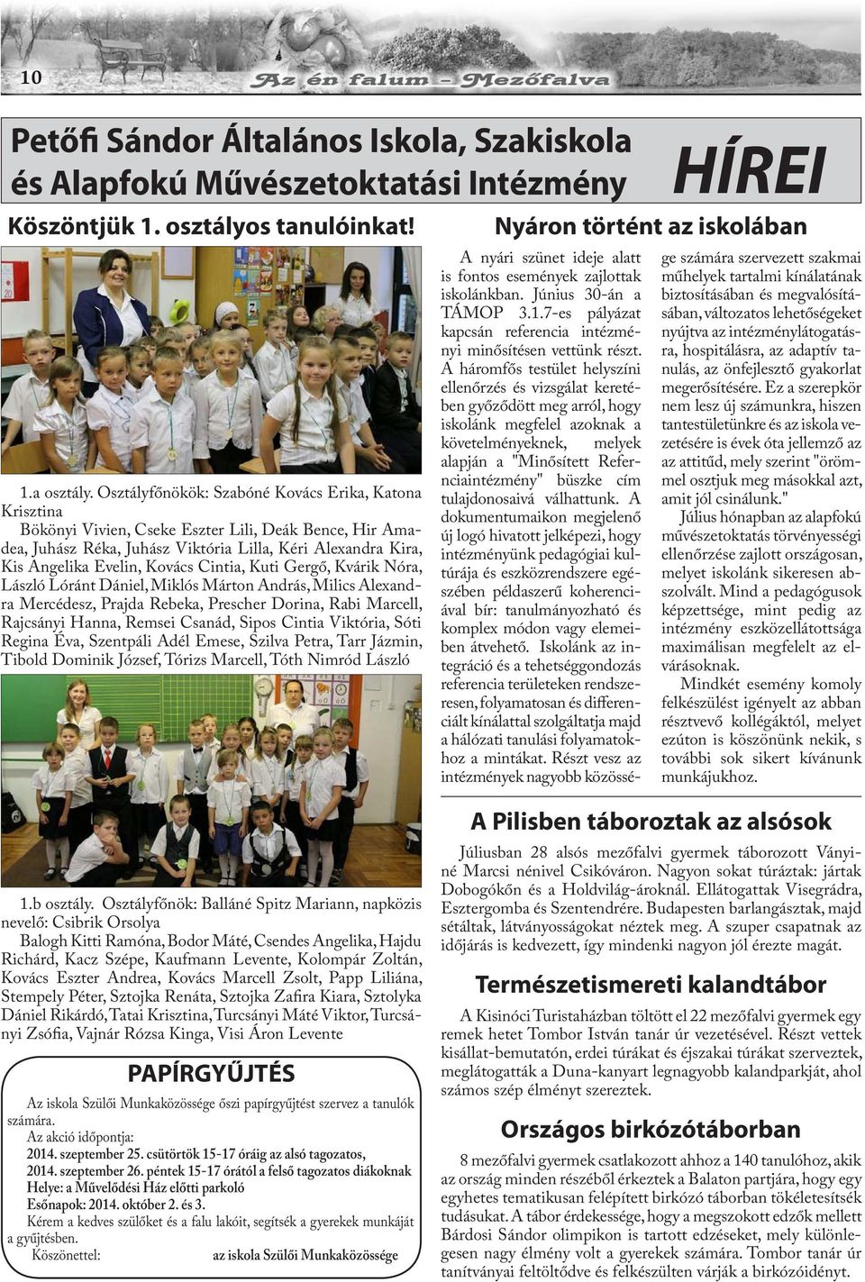 Cintia, Kuti Gergő, Kvárik Nóra, László Lóránt Dániel, Miklós Márton András, Milics Alexandra Mercédesz, Prajda Rebeka, Prescher Dorina, Rabi Marcell, Rajcsányi Hanna, Remsei Csanád, Sipos Cintia
