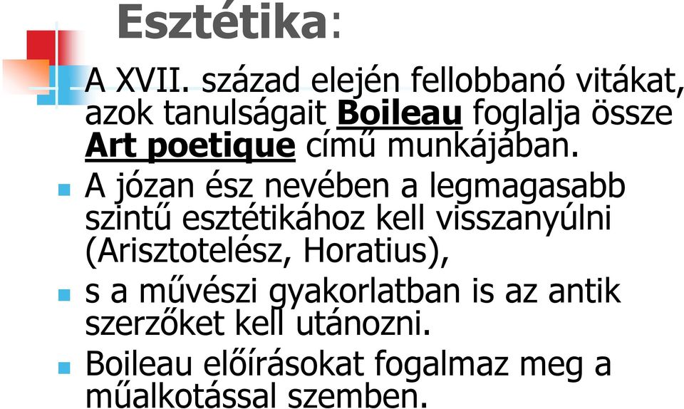 poetique című munkájában.