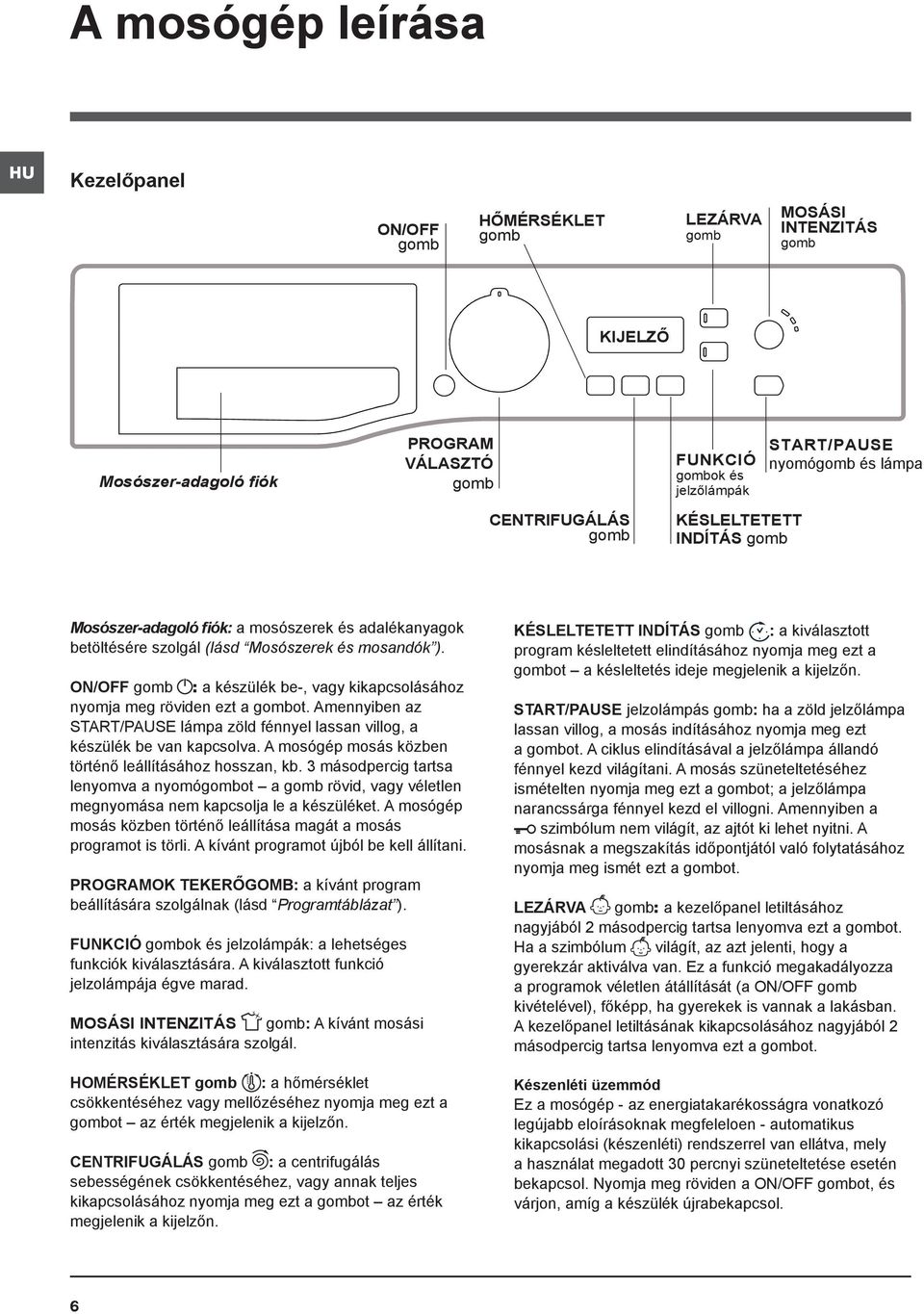 Használati utasítás MOSÓGÉP. Összefoglalás WMSF PDF Free Download