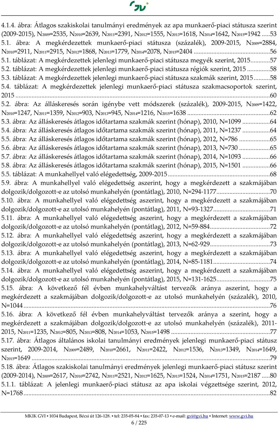 táblázat: A megkérdezettek jelenlegi munkaerő-piaci státusza szakmák szerint, 20