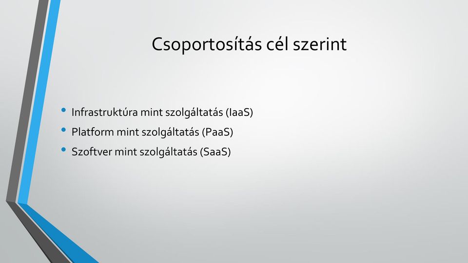(IaaS) Platform mint szolgáltatás