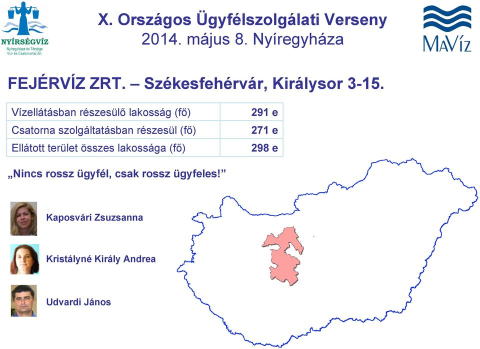 291 e 271 e 298 e Nincs rossz ügyfél,