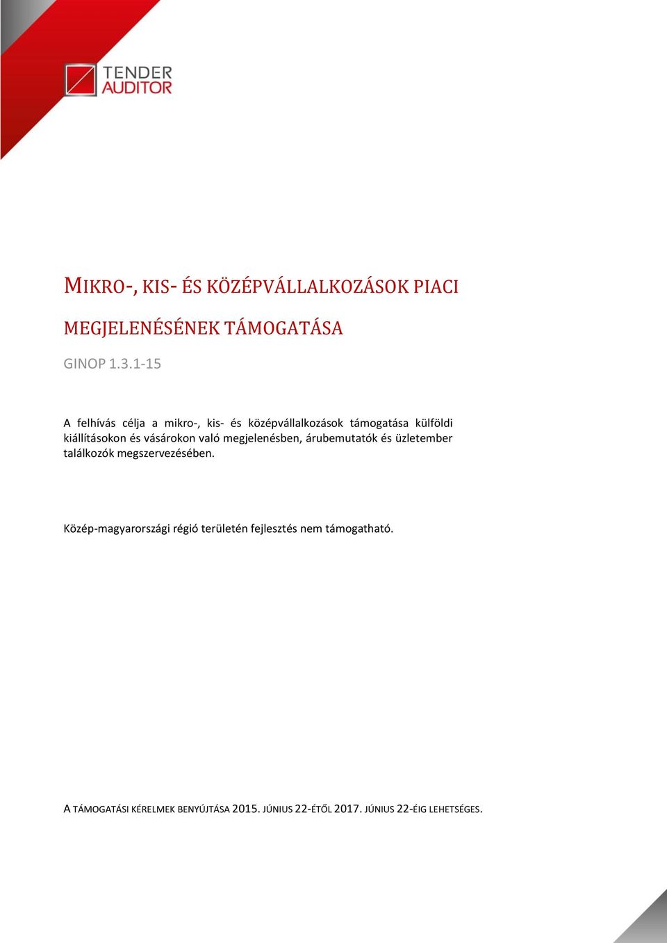 vásárokon való megjelenésben, árubemutatók és üzletember találkozók megszervezésében.