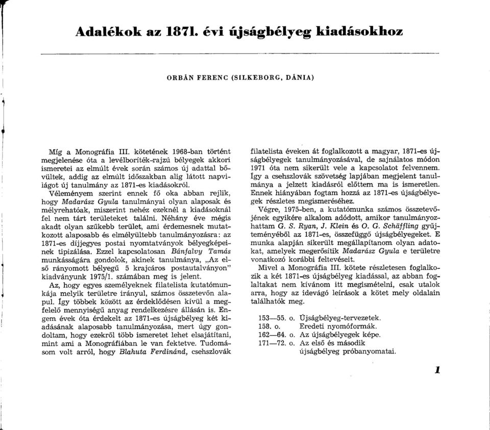 tanulmány az 1871-es kiadásokról.