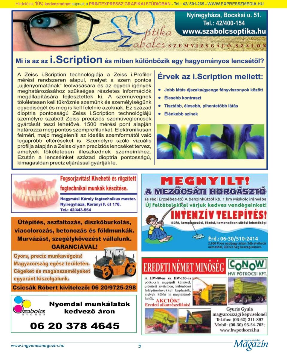 : 42/ 501-269 - WWW.EXPRESSZMEDIA.