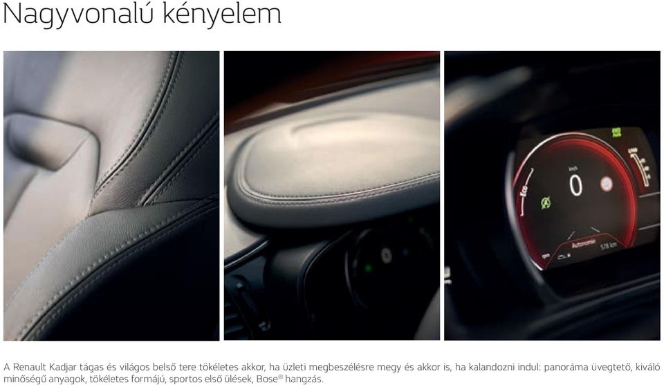 is, ha kalandozni indul: panoráma üvegtető, kiváló minőségű